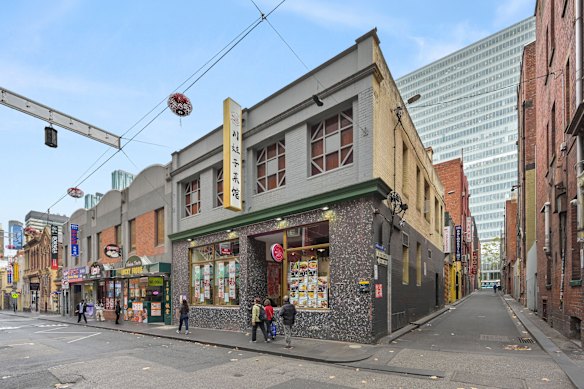 The property at 172-176 Little Bourke Street last changed hands in 1964 for the equivalent of $92,000.