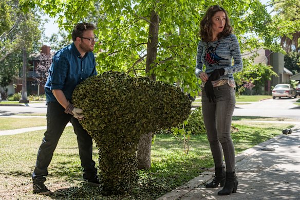Rose Byrne and  Seth Rogen are not to be messed with in Bad Neighbours.