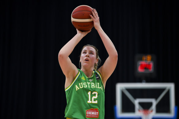 Sara Blicavs is looking forward to getting her chance in the WNBA despite the uncertainty caused by the pandemic. 