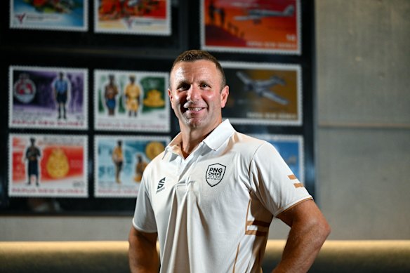 Inaugural PNG Chiefs coach Willie Peters.