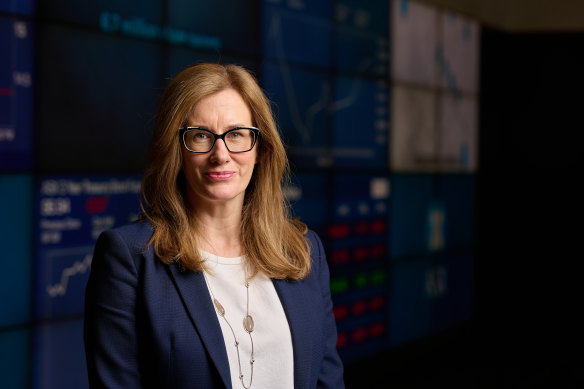 New ASX chief executive Helen Lofthouse.