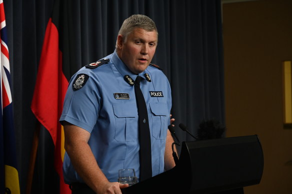 Western Australia Police Deputy Commissioner Col Blanch.