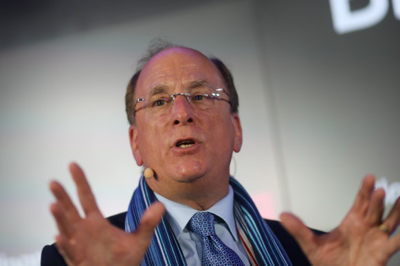 Larry Fink’s BlackRock BlackRock is making a five-year, $US100 million grant from its charitable foundation.