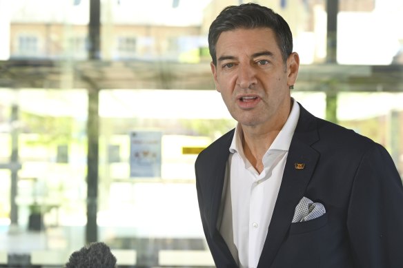 Perth Mayor Basil Zempilas was keen to host the 2026 Commonwealth Games.