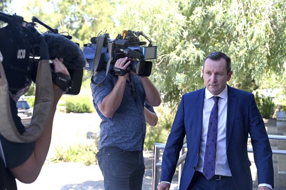 West Australian Premier Mark McGowan.