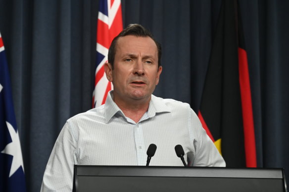 Premier Mark McGowan.