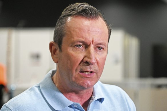 WA Premier Mark McGowan.