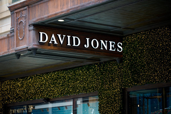 David Jones could be sold by Christmas