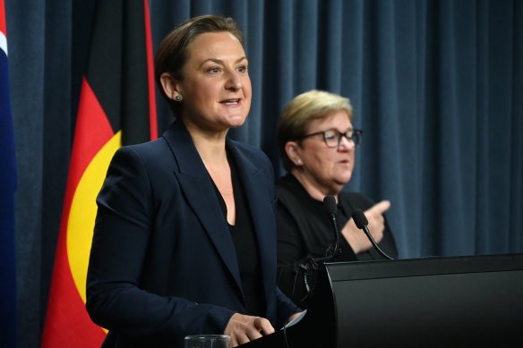 West Australian Health Minister Amber-Jade Sanderson.