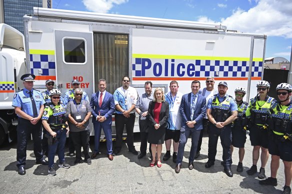 A mobile police van will stay in Yagan Square for most of the summer to increase visibility in the city centre.