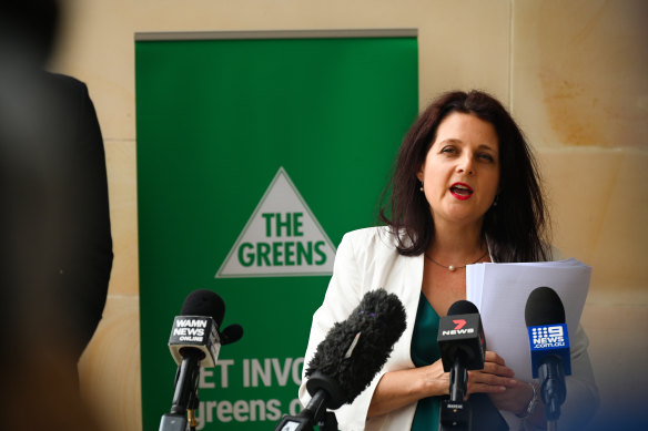 WA Greens leader Alison Xamon. 