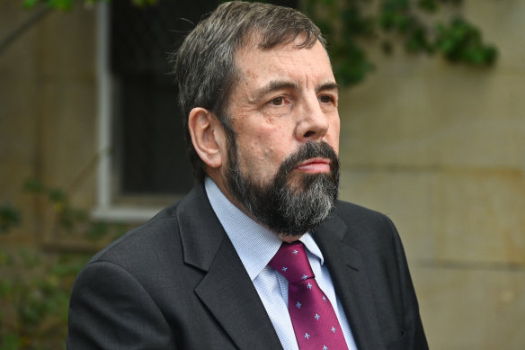 West Australian Chief Health Officer Andrew Robertson. 