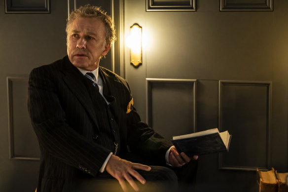 Christoph Waltz bring fine comic energy to his role as the mercurial Humphrey Wells.