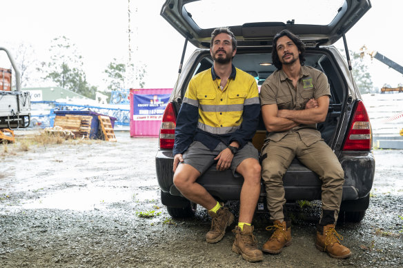 Ryan Corr and Bob Morley in Limbo.