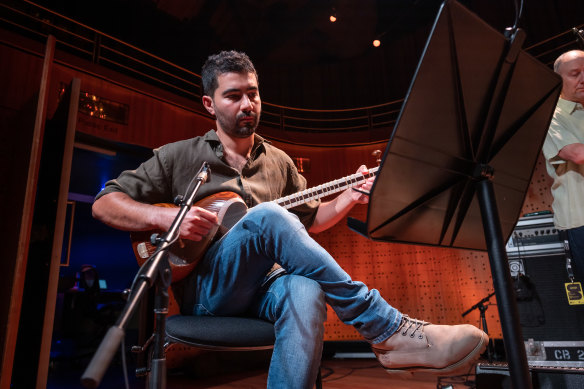 Hamed Sadeghi has put together a new septet to perform Empty Voices.