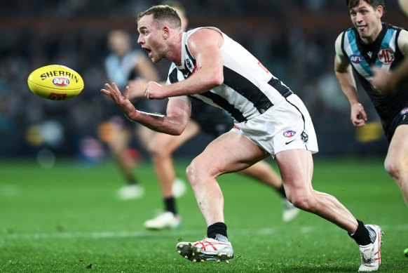 Tom Mitchell will have a telling role to play for Collingwood at the business end of their season.