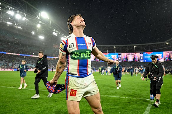 Emotions ran high as Kalyn Ponga’s Newcastle beat Penrith for a place in the NRL grand final.