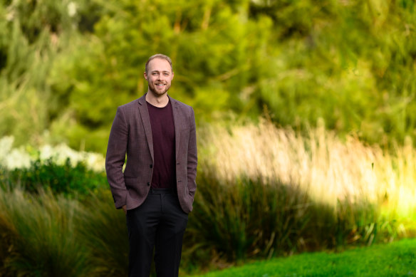 Tomas Lightbody, the Greens candidate for Warrandyte.