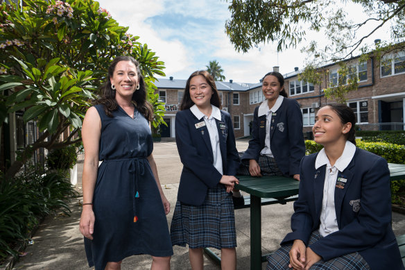 Strathfield Girls High creative arts teacher, Sophie Wade, says the new year 7 and 9 music syllabus includes more detailed content on melodies, musical styles and the different roles in an ensemble.