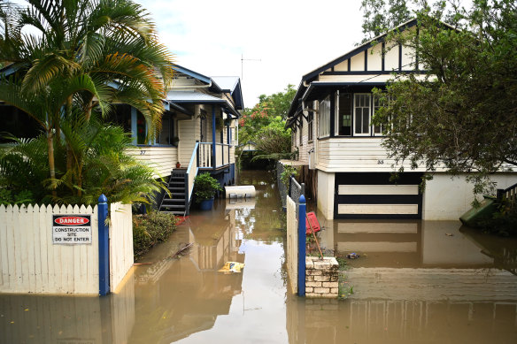 Flooding in Lismore, March 2022.