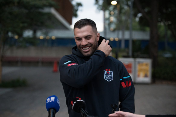 James Tedesco has been recalled to the NSW side for Origin I.