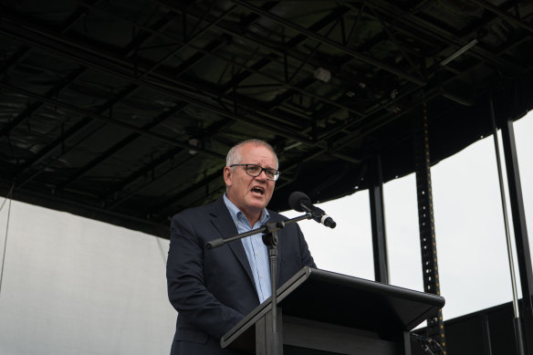 Former prime minister Scott Morrison attacked the United Nations at a rally against antisemitism held in Sydney.