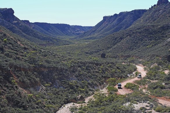 Shothole Canyon in Exmouth’s Cape Range.