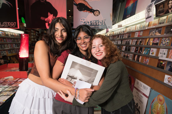 Arshia Vora, Arunima Kumar and Lera Hill celebrated Swift’s new album at Hum on King in Sydney.