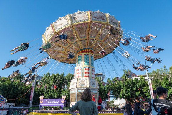 Enjoy the thrills at the Sydney Royal Easter Show. 