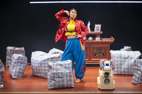 Kristie Nguy in a scene from The Robot Dog.