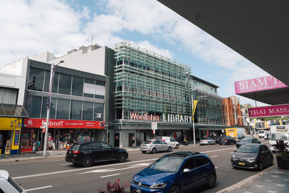 Double Bay Library is among those affected by the attack.