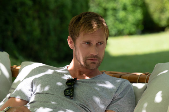 Alexander Skarsgard in Succession.