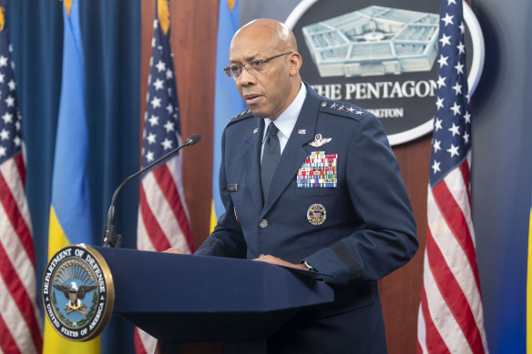 Dismissed in a purge: US Chairman of the Joint Chiefs of Staff General Charles Q. Brown Jr.