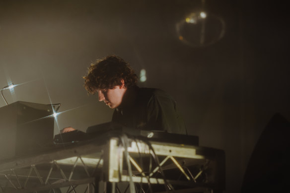 Jamie xx often had the crowd in the palm of his hands.