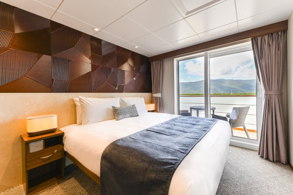 Cruise comforts aboard the Coral Geographer.