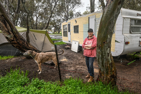 Leanne Gray had to leave her rental home when the owners wanted to use it to house family.