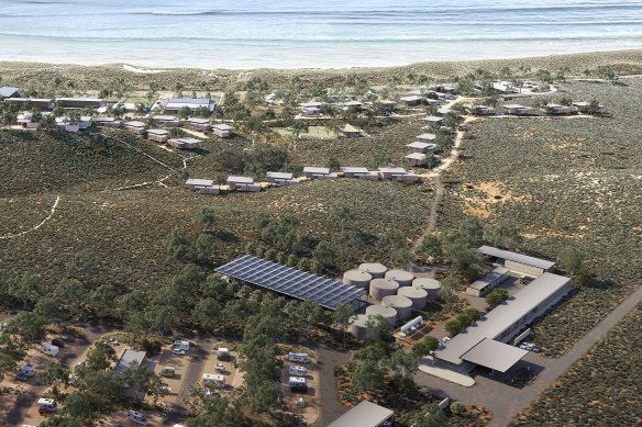 The Forrest family wants to redevelop the Ningaloo Lighthouse caravan park.