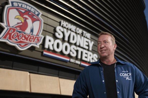 Coach for All: Roosters boss Trent Robinson.