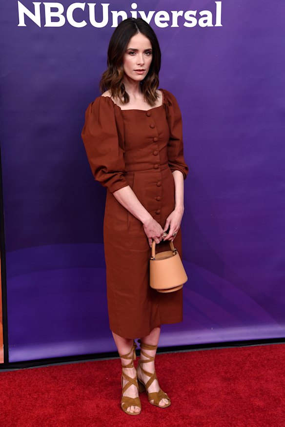 Paprika princess ... 'Suits' star Abigail Spencer.