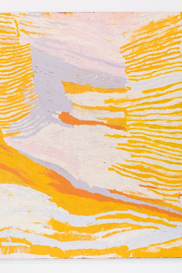 Makinti Napanangka’s Untitled (2008).
