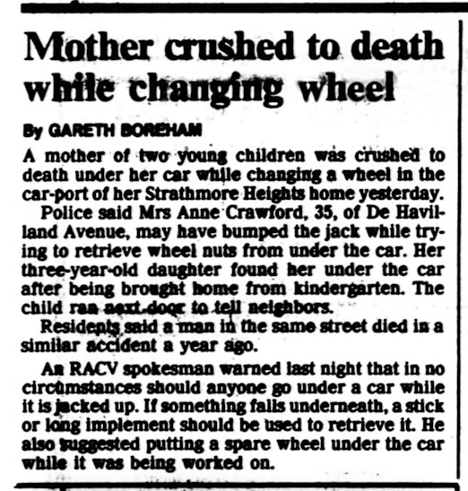 From The Age, May 7, 1988.