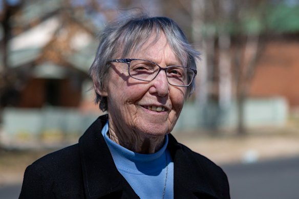 Sister Bernie Evens  in Bathurst.