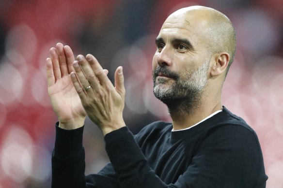 Window of opportunity: Pep Guardiola is planning to improve his squad over the summer.