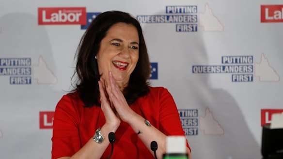 Labor claims it has the seats to form government but Premier Annastacia Palaszczuk isn't visiting the Governor yet.