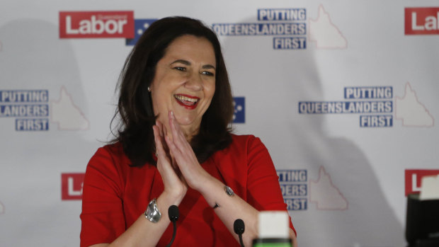 Labor claims it has the seats to form government but Premier Annastacia Palaszczuk isn't visiting the Governor yet.