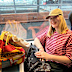 Sarah travelling on the Eurostar Amsterdam to London