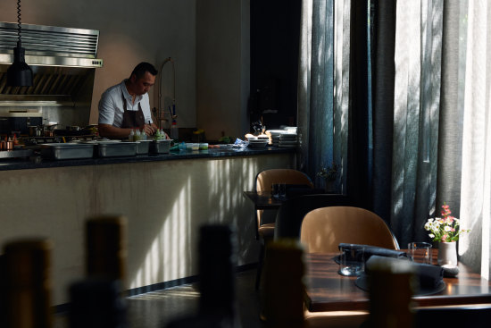 Chef Patrick Dang designed the dining room himself.