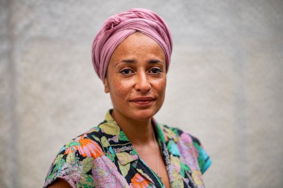 Zadie Smith, who has written a series of essays titled Dead and Alive, pictured here in 2022. 
