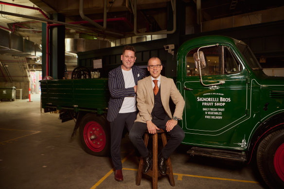 Joseph Murray and Paul Signorelli of Doltone Hospitality Group.