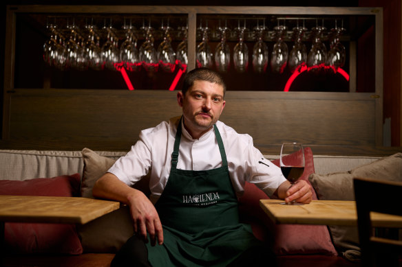 Chef Ross McCombe spent seven years cooking in Mexico City and now heads up Hacienda.
